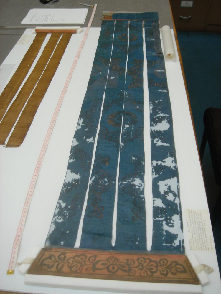图片[1]-textile; streamer; 紡織品; 幡帶 BM-MAS.946-China Archive